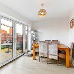 Dining room with patio doors to garden